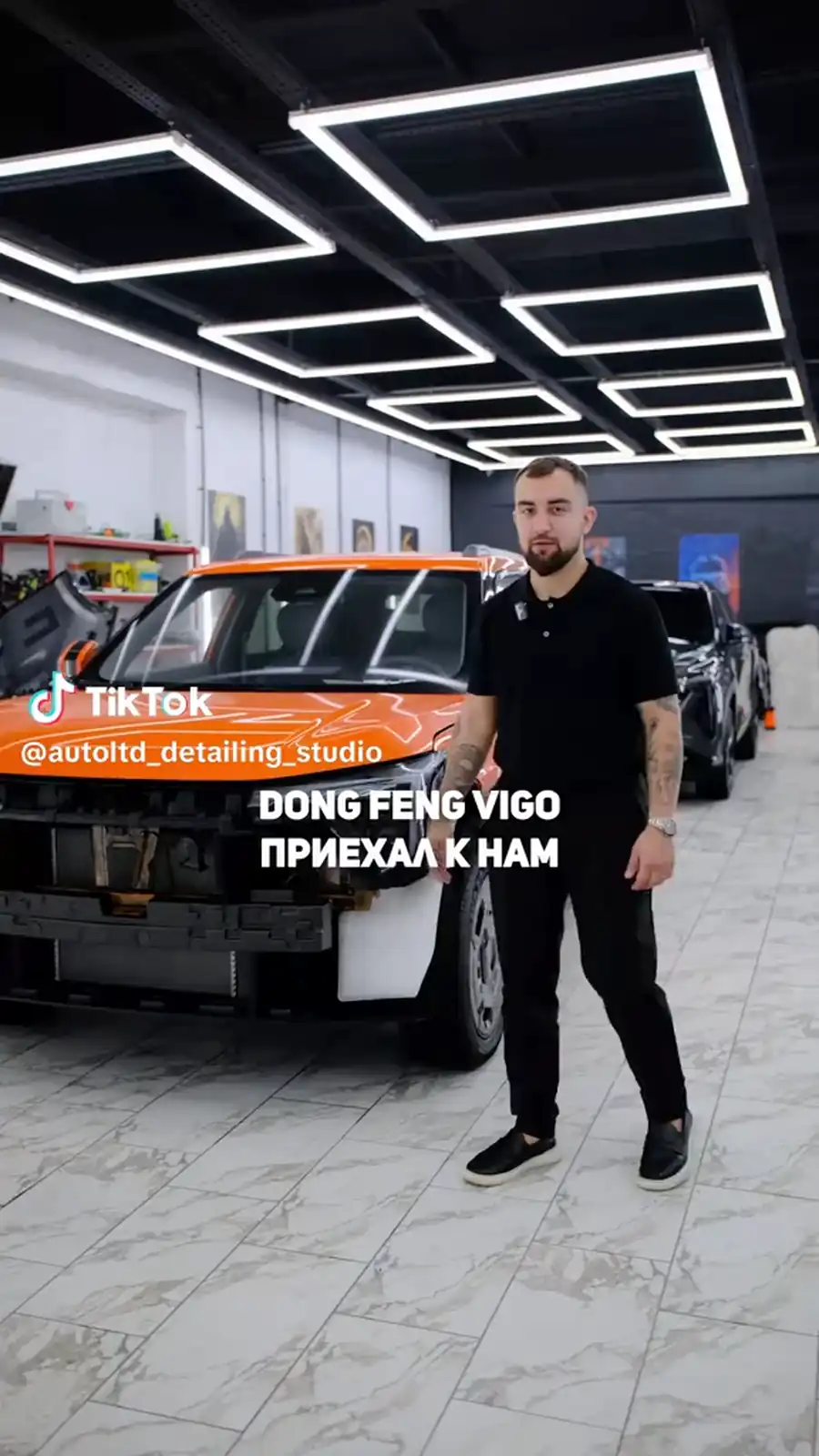 Оклейка антигравийной плёнкой — пример работы №6 — превью видео